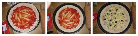 Slika dobro vzhajanega pizza testa