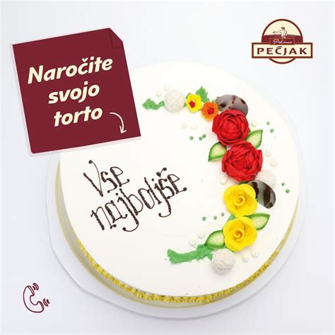 Različne torte po naročilu iz Slaščičarstva Razpotnik
