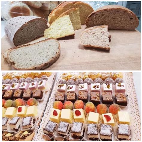 Različne sladke pekovske izdelke in torte