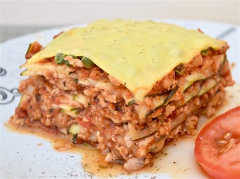 Fotografija: Veganska lazanja s plastmi bešamel omake