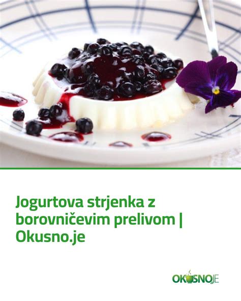 Sladice z borovničevim prelivom