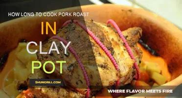 Infographic: Key ingredients for pork roast in a clay pot