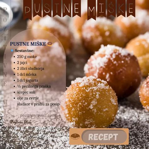 Sestavine za pripravo pustnih mišk v skledi