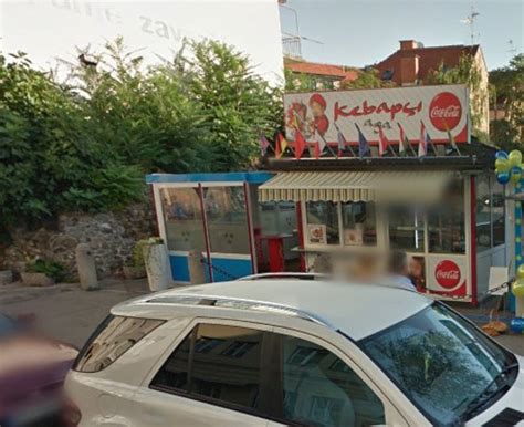 Map showing the location of both Kebab AGA restaurants in Celje