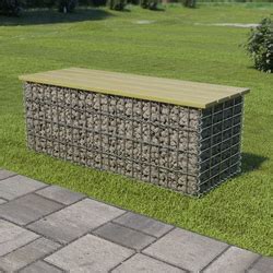 gabionska klop kot DIY projekt