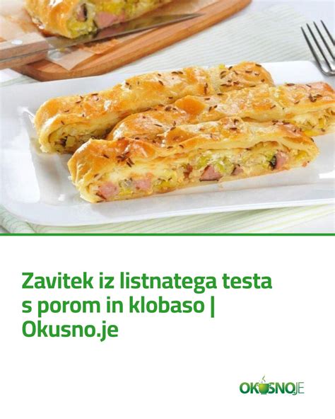 Sestavine za pripravo višnjevega zavitka