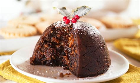 Fotografija sestavin za božični puding
