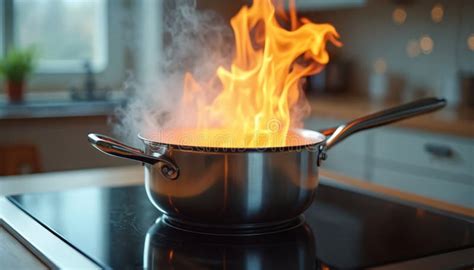 Photo of a pot of sweet cabbage cooking on the stove, with steam rising