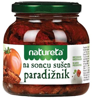 sušeni paradižniki v olivnem olju