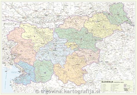 Karta Sredozemlja, ki prikazuje regije s podobnimi omakami