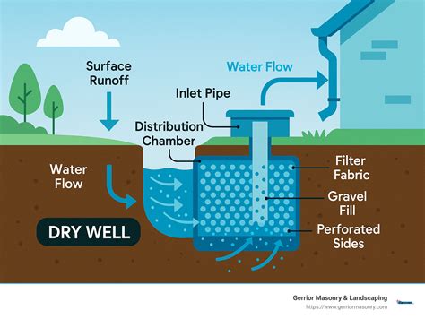 Infographics showing the process of making wells in dry ingredients
