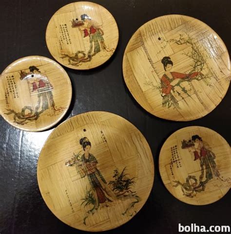 različni izdelki iz bambusa