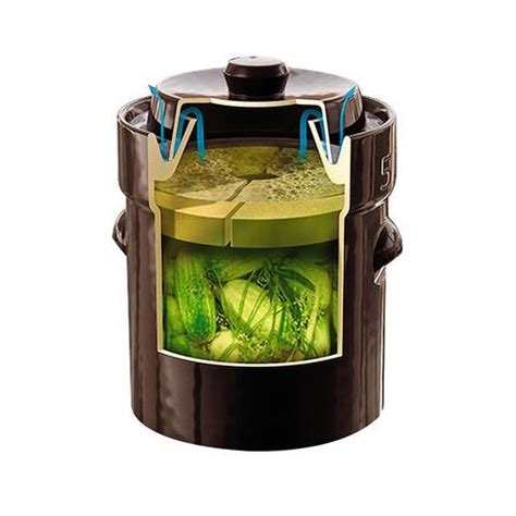 Keramična posoda za tradicionalno fermentacijo kimchija