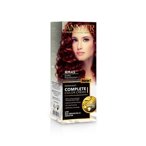 Pakiranje ANNYER COMPLETE COLOR CREME z vsemi priloženimi komponentami