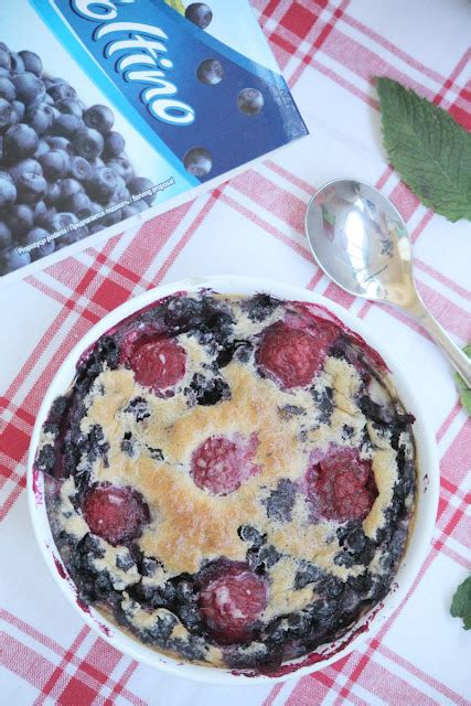 Clafoutis (klafuti) z jagodami