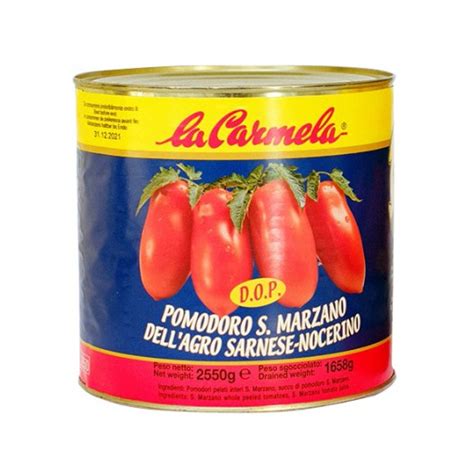 Sveži in konzervirani paradižniki San Marzano