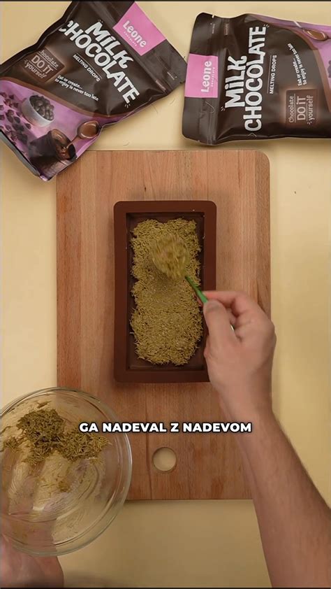 Priprava čokoladnega ganacha z dvema sestavinama