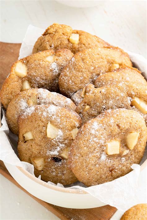 Thematic photo of apple cookies
