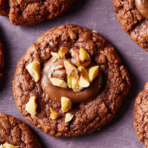 Photo of chocolate-hazelnut cookies