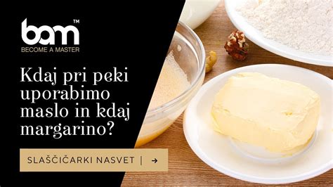 Infografika: primerjava teksture testa z maslom in margarino