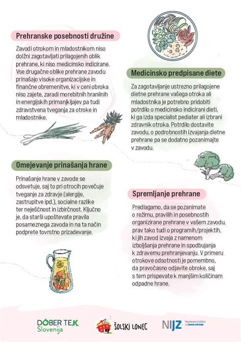 infografika o pomembnosti raznolike prehrane dojenčka