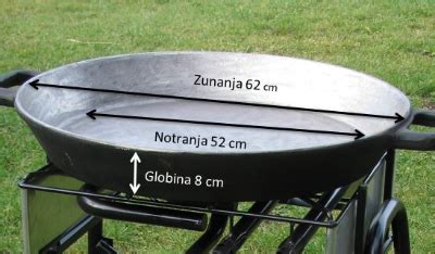 Fotografija litoželezne ponve za kostanj na štedilniku