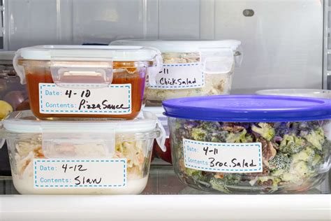 Thematic photo of cooked potatoes being safely stored in a refrigerator in a sealed container.