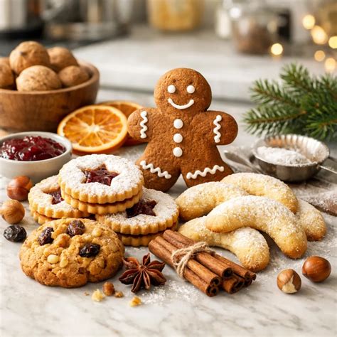 piškoti na pekaču med peko