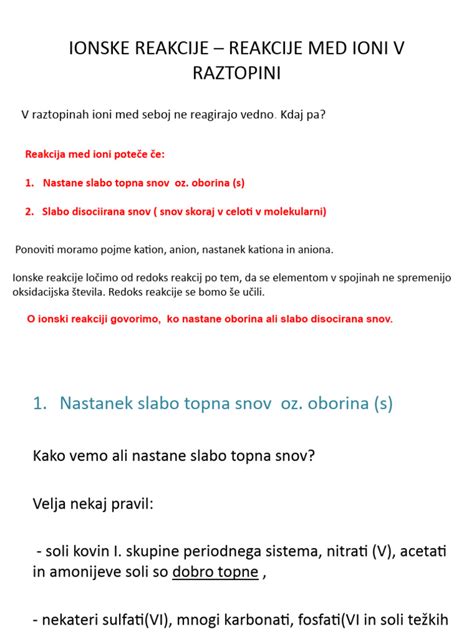 Prikaz kemične reakcije med sodo bikarbono in kislino
