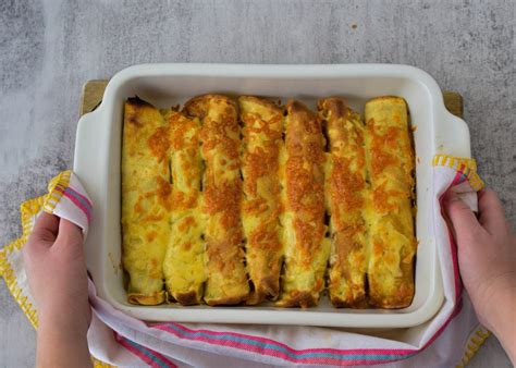 zapečene enchilade v pekaču