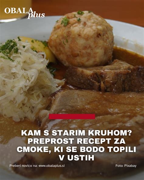 Infografika: Koraki priprave kruhove štruce iz starega kruha