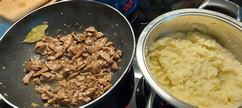 Priprava praženih svinjskih jetrc s čebulo