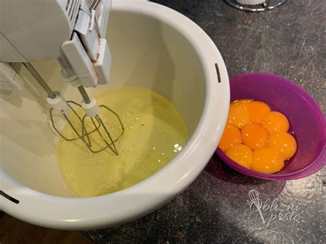 Sestavine za biskvit