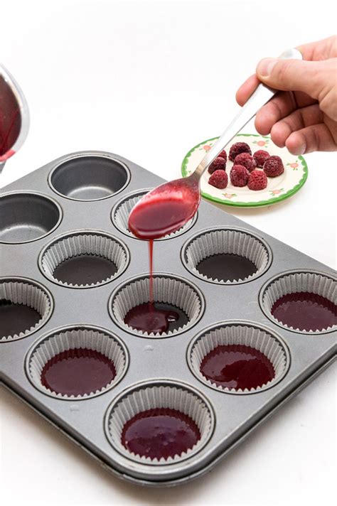 Priprava malinovega želeja