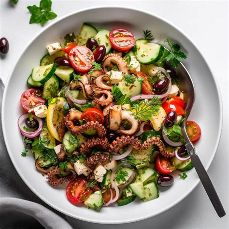 Recipe for octopus salad