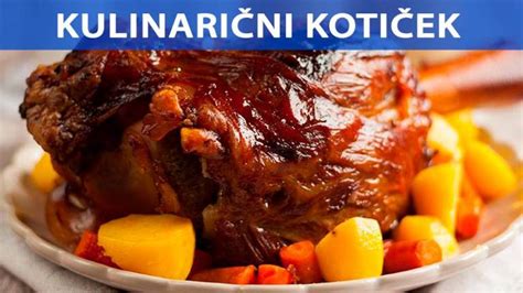 Telečja krača, pečena pod sačem