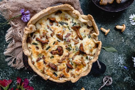 veganska ciabatta s česnovimi gobami