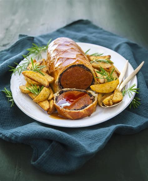 veganski Sejtan Wellington na pladnju