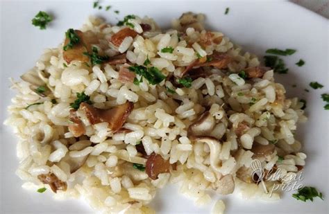 kremasta veganska gobova rižota