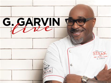 Chef G Garvin kuha v kuhinji