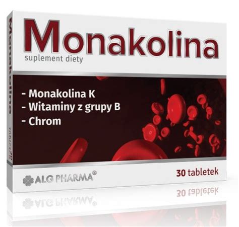 shema: delovanje monakolina K na sintezo holesterola