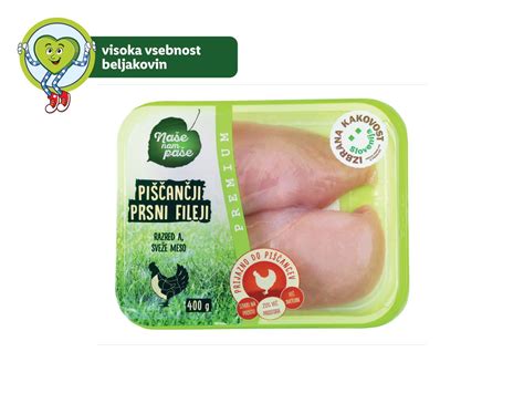 Primerjava hranilne vrednosti piščančjih prsi in piščančjih beder