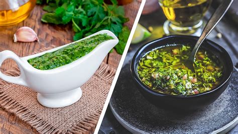 Infografika: Primerjava tržaške omake s podobnimi omakami (Persillade, Pistou, Gremolata, Chimichurri)