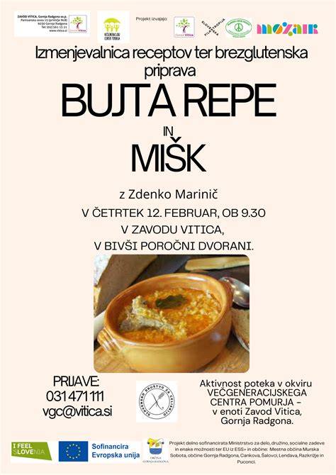 Fotografija: skleda tradicionalne bujte repe, postrežena s kruhom
