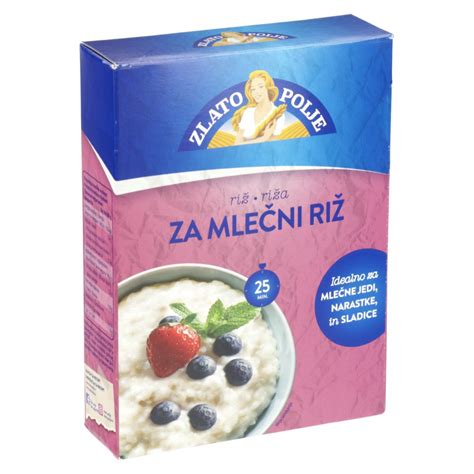 Sestavine za mlečni riž s kokosom razporejene po delovni površini