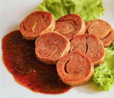 Tematska fotografija božanske smetanove rolade