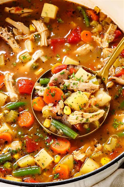 Homemade chicken and vegetable sauce with rich red color