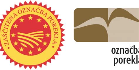 Znak Zaščitene označbe porekla (ZOP) na embalaži sira