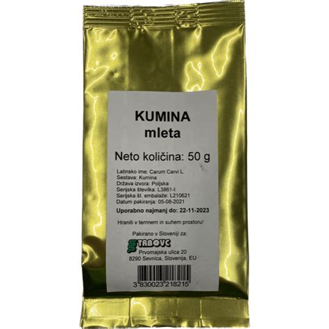 Sveža kumina na polju