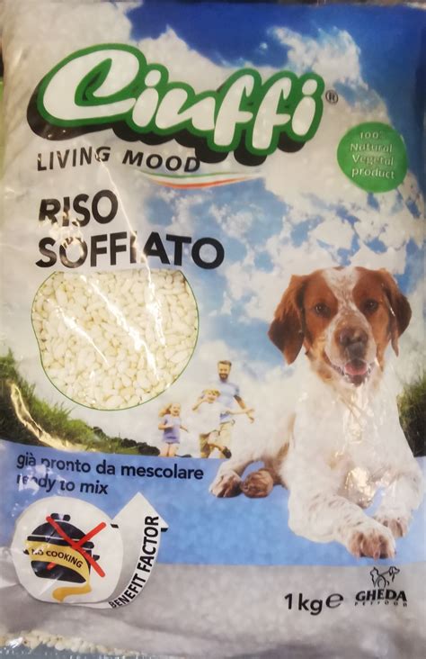 Tematsko foto: ekspandiran riž za pse, pakiranje Radames Riso Soffiato Vitaminizzato